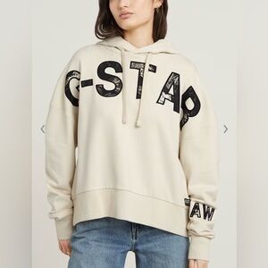 G-Star Women's Beige Hoodie size XL NWT